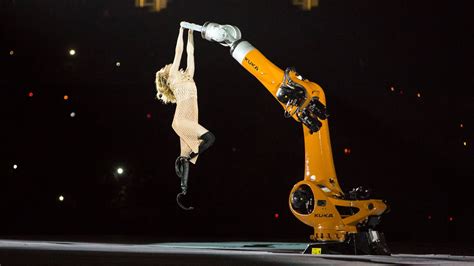 Kuka Roboter Tanzt Bei Der Eröffnungsfeier Der Paralympischen Spiele