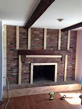 Photos of How To Drywall Over Brick Fireplace