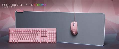 Powered by razer chroma™ rgb. RAZER Goliathus Extended Chroma - Quartz Edition