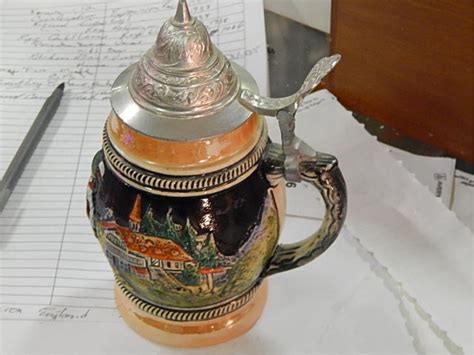 Beer Stein With Lid Dbgm