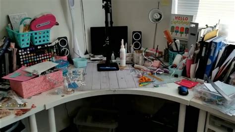 Messy Craft Room Transformation Part 6 Youtube
