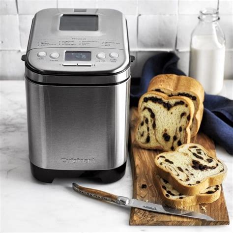 Use basic bread, 1.5 lb loaf, medium crust cycle (3 hrs 15 minutes) when bread is done, remove the bread pan using oven mitts. Cuisinart Bread Maker | Best bread machine, Bread shop ...