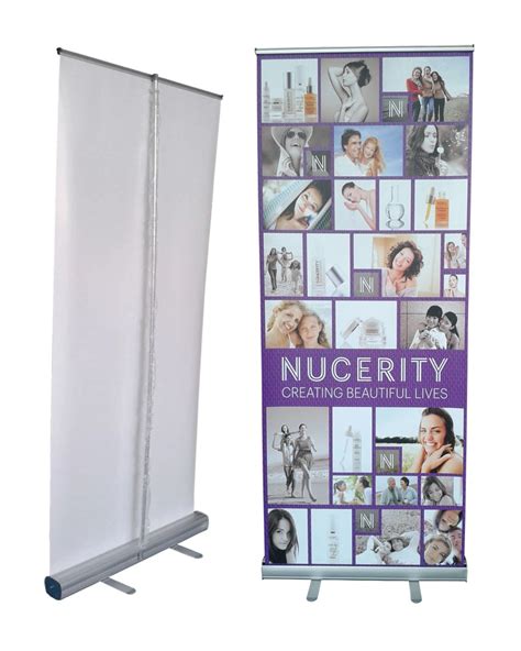 Aluminum Exhibition Display Stand Roll Up Banner Stand China Roll Up