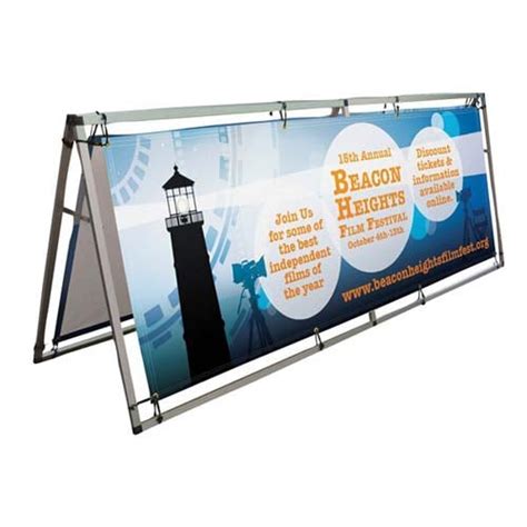 Horizontal Banner Stands Trade Show Service Specialist Aplus Expo