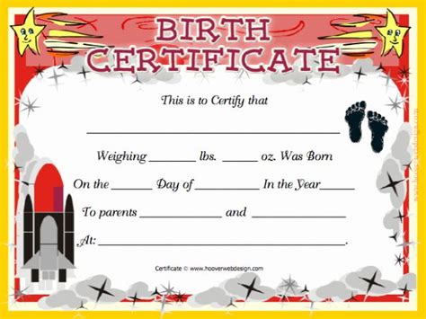 Birth certificate template 44 free word pdf psd format download. √ 20 Free Fake Birth Certificate ™ in 2020 | Birth certificate template, Certificate templates ...