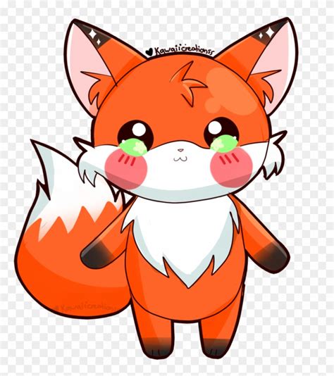 Kawaii Cute Fox Drawing Easy Mundomomentaneo
