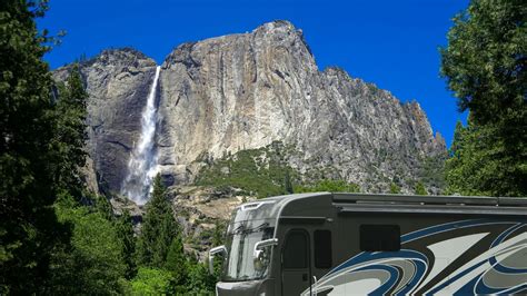A Luxury Rv In Yosemite Valley Yosemite National Park Trips