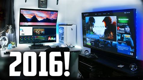 My 2016 Ultimate Gaming Setuproom Tour Jan 2016 Youtube