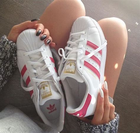 Shoes Adidas Adidas Superstars Adidas Shoes Sneakers Pink Swag