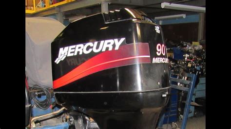 Used 2000 Mercury 90HP Outboard 90ELPTO 20 Shaft Two Stroke YouTube