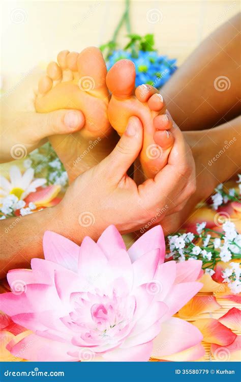Foot Massage Royalty Free Stock Images Image 35580779