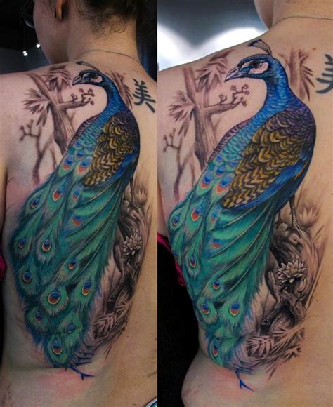 Peacock Tattoo By Stefano Alcantara Tattoos