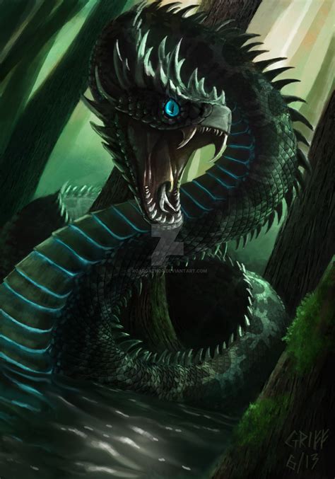 Dark Fantasy Art Fantasy Artwork Monster Art Snake Monster Fantasy