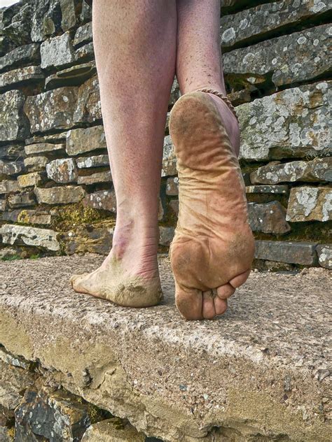 Flickr Leather Barefoot Model