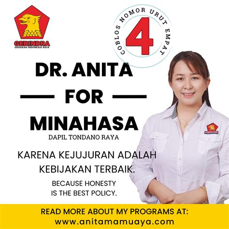 ANITA MAMUAYA FOR MINAHASA | SITOU TIMOU TUMOU TOU