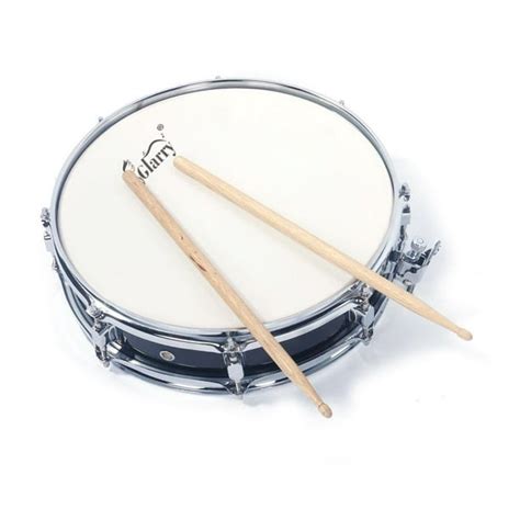 Glarry 13x35 Inch Professional Snare Drum Drumsticks Drum Key Strap
