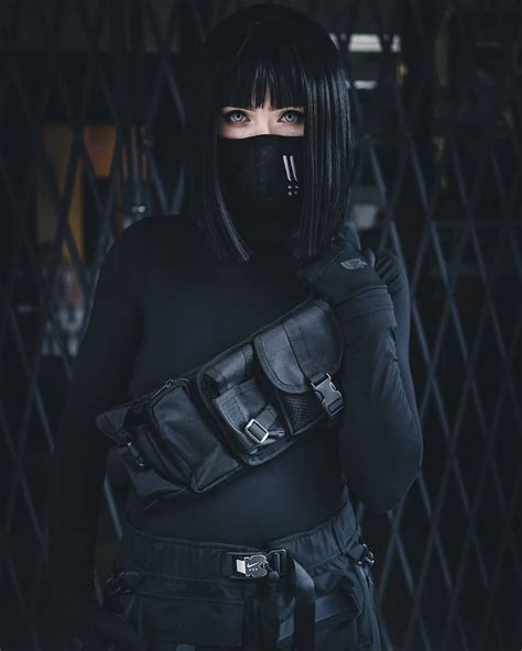 Outfit Ninja Techwear Futuristic Fashion Fashion Cyberpunk Fashion