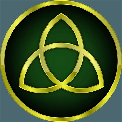 The Trinity Knot And Its Many Meanings Triquetra Hd Phone Wallpaper