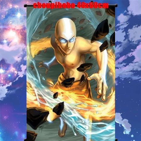 Avatar The Last Airbender Japan Anime Poster Wall Scroll Painting