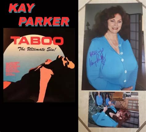Kay Parker Adult Star Of Taboo Autographed 8x12 Photo W Proof Pic 195 00 Picclick