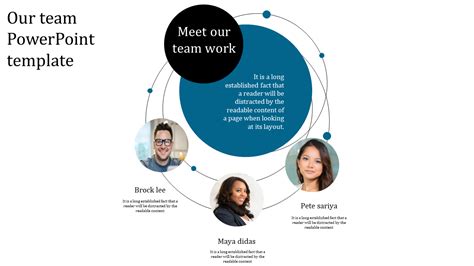 Incredible Our Team Powerpoint Template