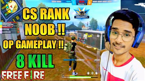 Free Fire Live Noob Player Gameplay Op Gameplay Video Free