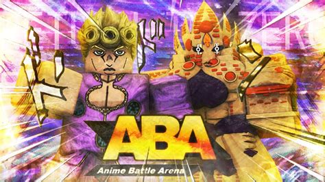 Giorno Giovanna Gold Experience Showcase Anime Battle Arena Youtube