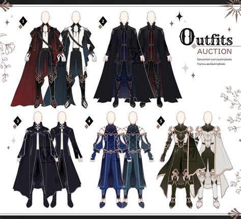 Adopt Auction Fantasy Outfits 62 Close By Quinnyilada On Deviantart