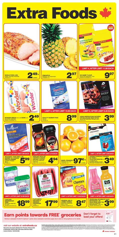 Extra Foods Canada Flyers