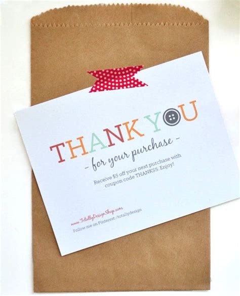 Thank you so much for your patience with your purchase of a pocket full of rye. Thank you for your purchase notecard Printable and INSTANT DOWNLOAD by totallydesign, $10.00 ...