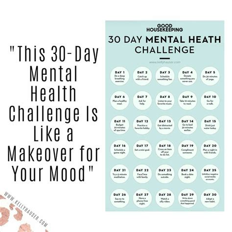 Pin On 30 Day Mental Health Challenge