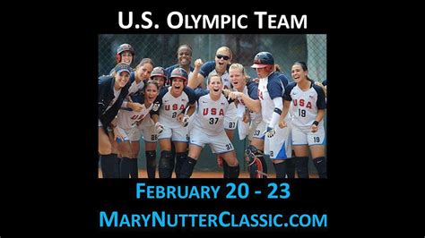 Us Womens Olympic Softball Team Competing In Cathedral City This
