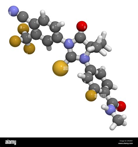 Enzalutamide Prostate Cancer Drug Stock Photo Alamy