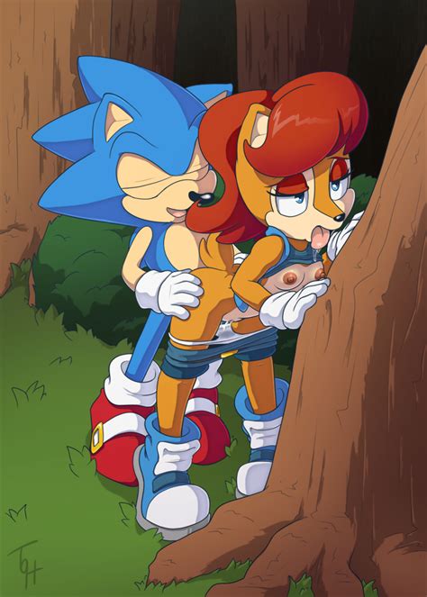Sonic And Sally Hug Hot Sex Picture