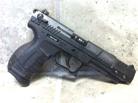 Sold Walther P22 Pistol 5 Inch Barrel Threaded With 3