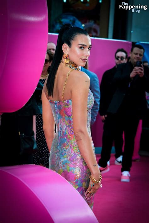 Dua Lipa Stuns at the Barbie Premiere New Photos ʖ The Fappening Frappening