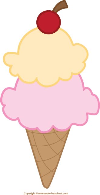 Ice Cream Cone Ice Creamne Clip Art Summer Clipart Image 5 Clipartix