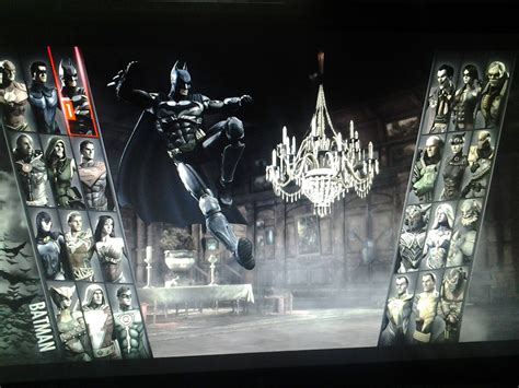Injustice Gods Among Us Character Selection Screen