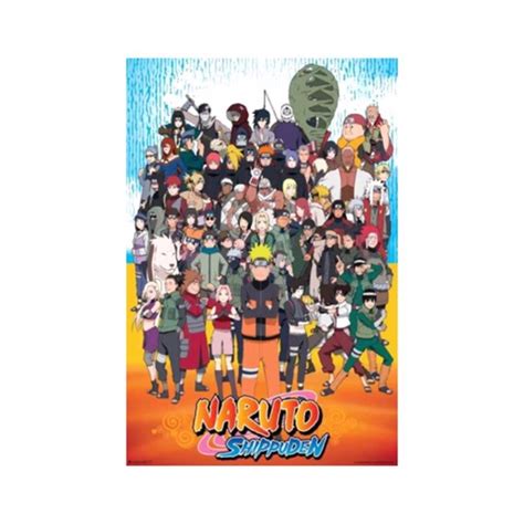 Naruto Shippuden Poster Toys And Gadgets Zing Pop Culture
