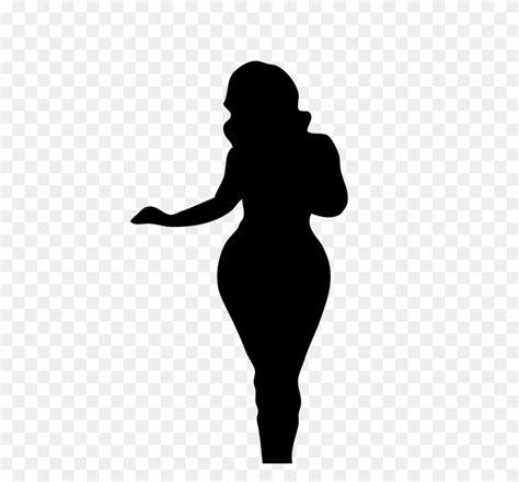 Collection Of Plus Size Woman Silhouette Download Them And Try Woman