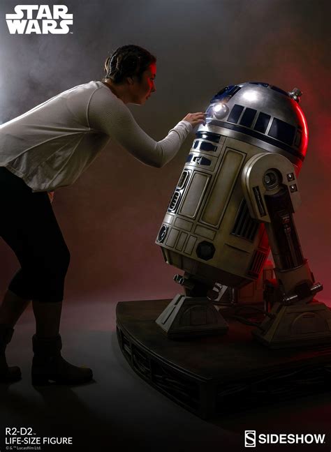 The R2 D2 Life Size Figure Is Available At For Fans Of