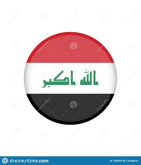 Der Irak Flagge Offizielle Farben Und Anteil Richtig Nationale Der