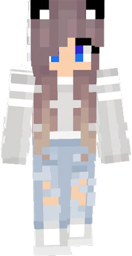 Hd Cat Girl Minecraft Skin