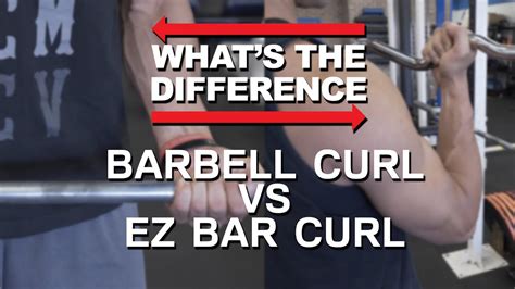 Straight Barbell Curl Vs Ez Barbell Curl What S The Difference Youtube