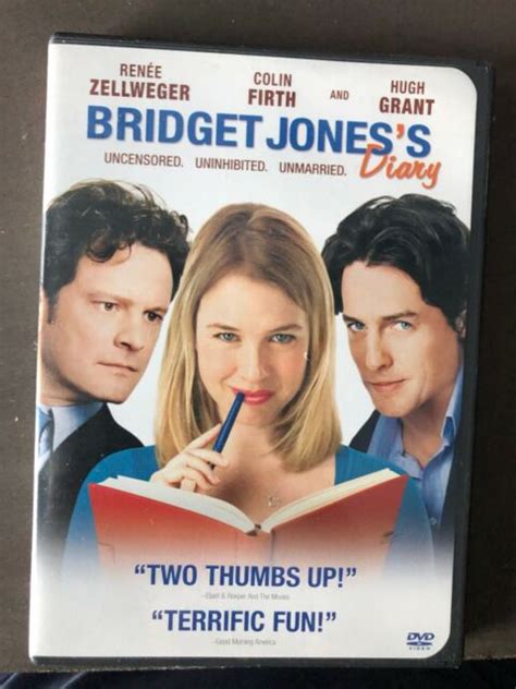 Bridget Joness Diary Dvd 2001 Renee Zellweger Hugh Grant Colin