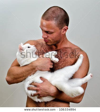 That's not comfortable for the cat, says dr. boy holding kitten | With Cat Stock Photos, Man With Cat ...