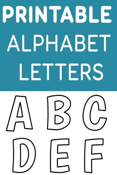 Free Printable Alphabet Templates Alphabet Letter Templates