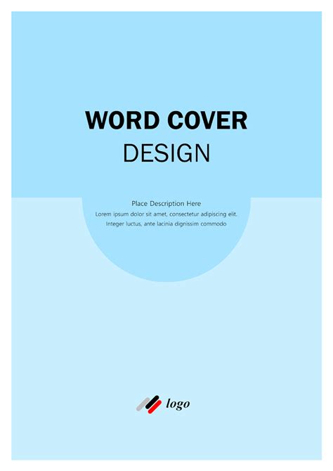 Microsoft Word Cover Templates 96 Free Download Word Free