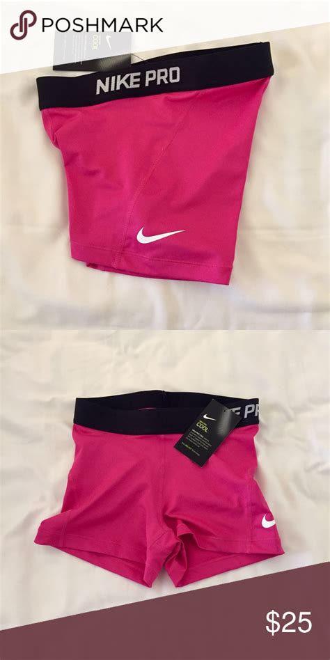 🆕nike Pro Pink Spandex Nike Pro Dri Fit Spandex Brand New Nike Shorts