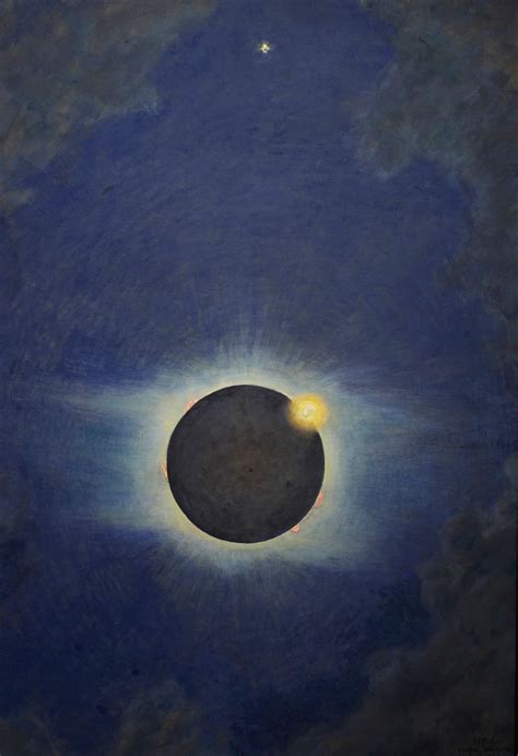 Solar Eclipse Paintings On View In New Princeton Exhibit Photos Space